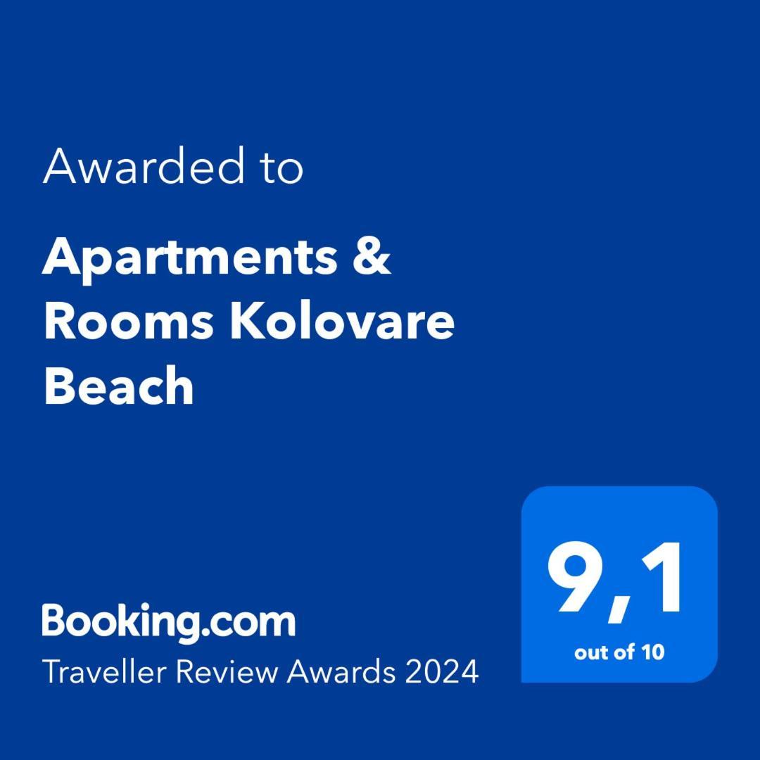 Apartments & Rooms Kolovare Beach 3, Zadar Eksteriør billede